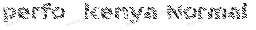 perfo_kenya Normal字体转换 perfo_kenya Normal字体转换